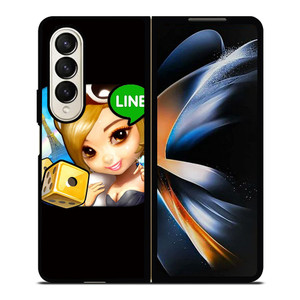 LINE ANDROID Samsung Galaxy Z Fold 4 Case Cover