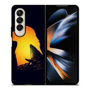 LION KING PRIDE ROCK Samsung Galaxy Z Fold 4 Case Cover LION KING PRIDE ROCK Samsung Galaxy Z Fold 4 Case Cover