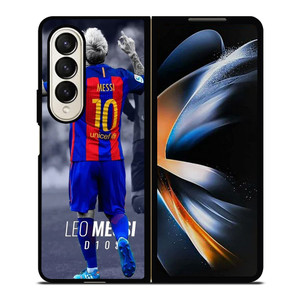 LIONEL MESSI BARCELONA 10 Samsung Galaxy Z Fold 4 Case Cover