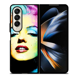 LOVELY MARILYN MONROE ARTWORK Samsung Galaxy Z Fold 4 Case Cover LOVELY MARILYN MONROE ARTWORK Samsung Galaxy Z Fold 4 Case Cover