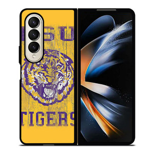 LSU TIGERS WALL ART Samsung Galaxy Z Fold 4 Case Cover