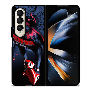 MARVEL SPIDERMAN INTO THE SPIDER VERSE Samsung Galaxy Z Fold 4 Case Cover MARVEL SPIDERMAN INTO THE SPIDER VERSE Samsung Galaxy Z Fold 4 Case Cover