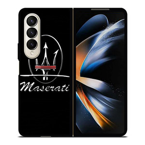 MASERATI METAL LOGO Samsung Galaxy Z Fold 4 Case Cover