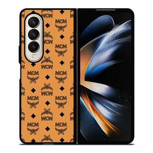 MCM WORLDWIDE ICON YELLOW Samsung Galaxy Z Fold 4 Case Cover