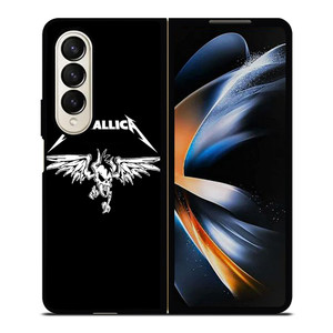 METALLICA BAND LOGO Samsung Galaxy Z Fold 4 Case Cover METALLICA BAND LOGO Samsung Galaxy Z Fold 4 Case Cover