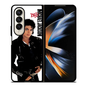 MICHAEL JACKSON BAD Samsung Galaxy Z Fold 4 Case Cover