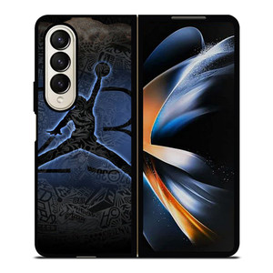 MICHAEL JORDAN AIR ART Samsung Galaxy Z Fold 4 Case Cover