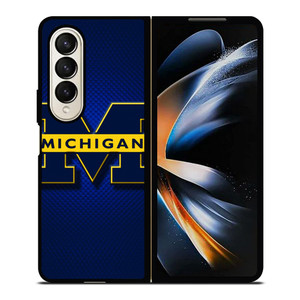 MICHIGAN WOLVERINE SYMBOL LOGO Samsung Galaxy Z Fold 4 Case Cover