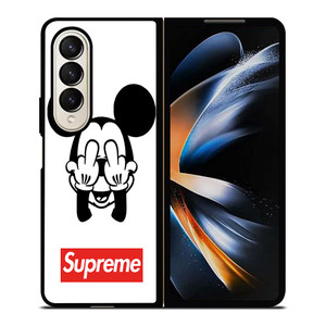 MICKEY MOUSE SUPREME Samsung Galaxy Z Fold 4 Case Cover MICKEY MOUSE SUPREME Samsung Galaxy Z Fold 4 Case Cover
