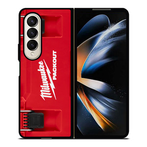 MILWAUKEE TOOLBOX LOGO PACKOUT Samsung Galaxy Z Fold 4 Case Cover