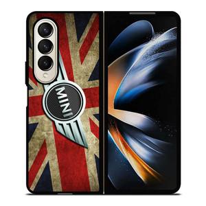 MINI COOPER FLAG DESIGN Samsung Galaxy Z Fold 4 Case Cover