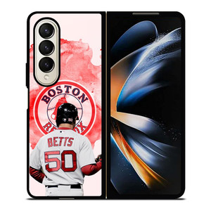 MOOKIE BETTS BOSTON RED SOX Samsung Galaxy Z Fold 4 Case Cover MOOKIE BETTS BOSTON RED SOX Samsung Galaxy Z Fold 4 Case Cover
