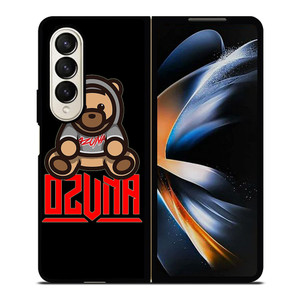 MOSCHINO BEAR WHITE OZUNA Samsung Galaxy Z Fold 4 Case Cover MOSCHINO BEAR WHITE OZUNA Samsung Galaxy Z Fold 4 Case Cover