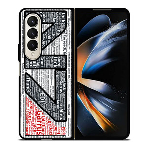 N7 MASS EFFECT LOGO TYPOGRAPHY Samsung Galaxy Z Fold 4 Case Cover