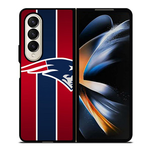 NEW ENGLAND PATRIOTS LOGO STRIPE Samsung Galaxy Z Fold 4 Case Cover