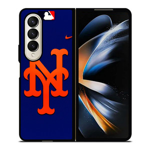 NEW YORK METS MLB LOGO BASEBALL Samsung Galaxy Z Fold 4 Case Cover