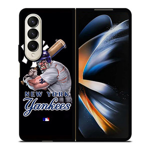 NEW YORK YANKEES BASEBALL MLB LOGO Samsung Galaxy Z Fold 4 Case Cover