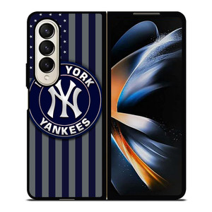 NEW YORK YANKEES BASEBALL USA FLAG Samsung Galaxy Z Fold 4 Case Cover