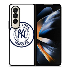 NEW YORK YANKEES ICON BASEBALL CLUB LOGO Samsung Galaxy Z Fold 4 Case Cover