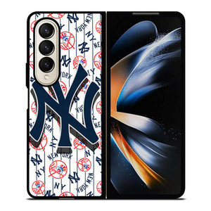 NEW YORK YANKEES TEAM BASEBALL LOGO Samsung Galaxy Z Fold 4 Case Cover