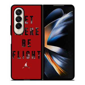NIKE AIR JORDAN FLIGHT Samsung Galaxy Z Fold 4 Case Cover