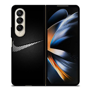 NIKE LOGO BLACK Samsung Galaxy Z Fold 4 Case Cover NIKE LOGO BLACK Samsung Galaxy Z Fold 4 Case Cover