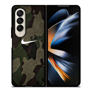 NIKE LOGO CAMO Samsung Galaxy Z Fold 4 Case Cover NIKE LOGO CAMO Samsung Galaxy Z Fold 4 Case Cover