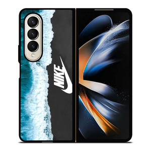 NIKE LOGO OCEAN Samsung Galaxy Z Fold 4 Case Cover