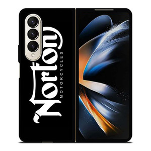 NORTON MOTORCYCLES LOGO Samsung Galaxy Z Fold 4 Case Cover