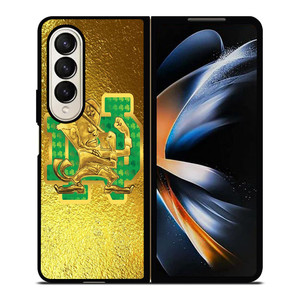 NOTRE DAME FIGHTING IRISH GOLD Samsung Galaxy Z Fold 4 Case Cover