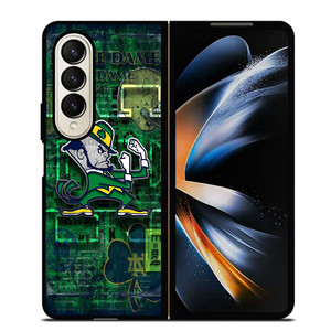 NOTRE DAME FIGHTING LOGO ICON Samsung Galaxy Z Fold 4 Case Cover