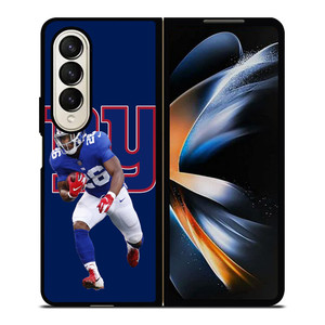NY NEW YORK GIANTS SAQUON BARKLEY Samsung Galaxy Z Fold 4 Case Cover