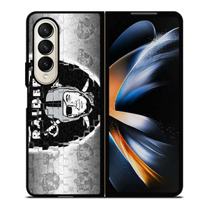 OAKLAND RAIDERS RAIDERS NATION Samsung Galaxy Z Fold 4 Case Cover OAKLAND RAIDERS RAIDERS NATION Samsung Galaxy Z Fold 4 Case Cover