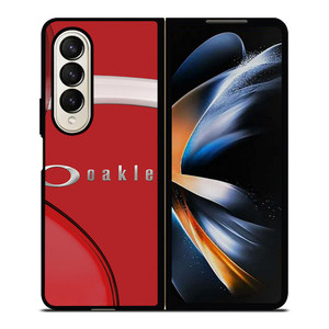 OAKLEY RED LOGO EMBLEM Samsung Galaxy Z Fold 4 Case Cover