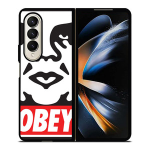 OBEY CLOTHING LOGO Samsung Galaxy Z Fold 4 Case Cover OBEY CLOTHING LOGO Samsung Galaxy Z Fold 4 Case Cover