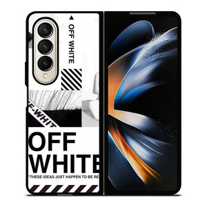 OFF WHITE ARTWORK Samsung Galaxy Z Fold 4 Case Cover OFF WHITE ARTWORK Samsung Galaxy Z Fold 4 Case Cover