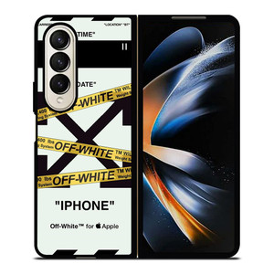OFF WHITE ICON Samsung Galaxy Z Fold 4 Case Cover
