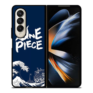 ONE PIECE BLUE ART Samsung Galaxy Z Fold 4 Case Cover