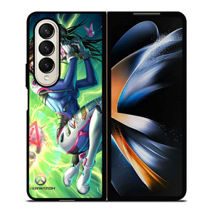 OVERWATCH D.VA Samsung Galaxy Z Fold 4 Case Cover OVERWATCH D.VA Samsung Galaxy Z Fold 4 Case Cover