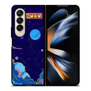 PAC MAN OUTER SPACES Samsung Galaxy Z Fold 4 Case Cover
