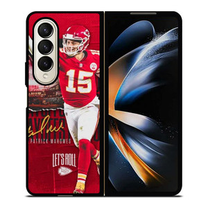 PATRICK MAHOMES KC CHIEFS Samsung Galaxy Z Fold 4 Case Cover PATRICK MAHOMES KC CHIEFS Samsung Galaxy Z Fold 4 Case Cover