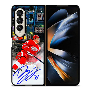 PHILADELPHIA FLYERS 71 SIGNATURE Samsung Galaxy Z Fold 4 Case Cover
