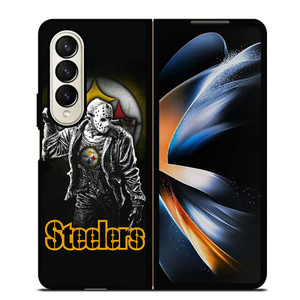 PITTSBURGH STEELERS VOORHEES Samsung Galaxy Z Fold 4 Case Cover PITTSBURGH STEELERS VOORHEES Samsung Galaxy Z Fold 4 Case Cover