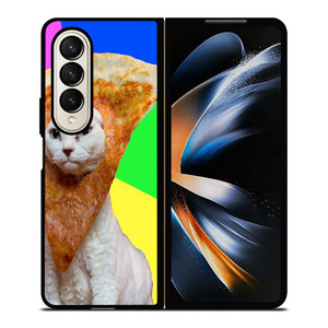 PIZZA CAT 1 Samsung Galaxy Z Fold 4 Case Cover