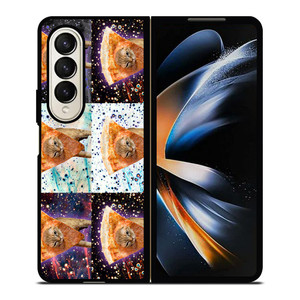 PIZZA CAT 2 Samsung Galaxy Z Fold 4 Case Cover