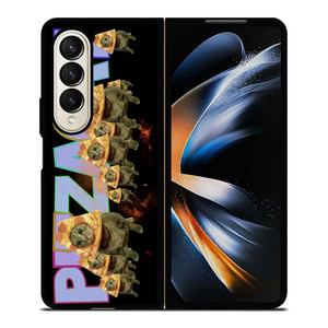 PIZZA CAT 3 Samsung Galaxy Z Fold 4 Case Cover