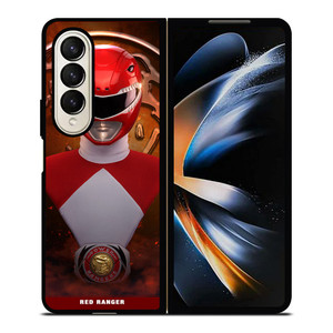POWER RANGERS RED MIGHTY MORPHIN Samsung Galaxy Z Fold 4 Case Cover POWER RANGERS RED MIGHTY MORPHIN Samsung Galaxy Z Fold 4 Case Cover