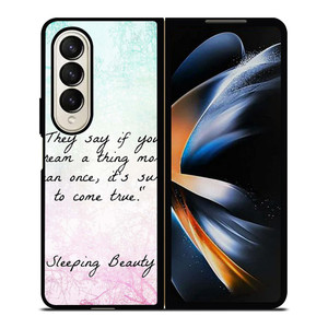 PRINCESS AURORA QUOTES Samsung Galaxy Z Fold 4 Case Cover