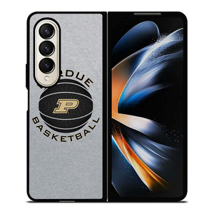 PURDUE UNIVERSITY BASKETBALL LOGO Samsung Galaxy Z Fold 4 Case Cover