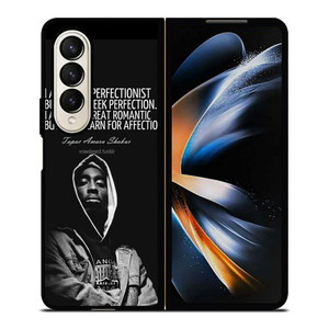 QUOTE INSPIRATION TUPAC 2PAC Samsung Galaxy Z Fold 4 Case Cover